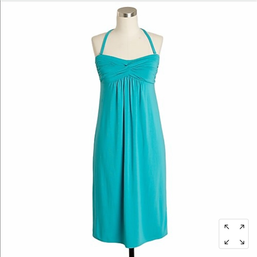 J Crew dressy jersey strapless dress